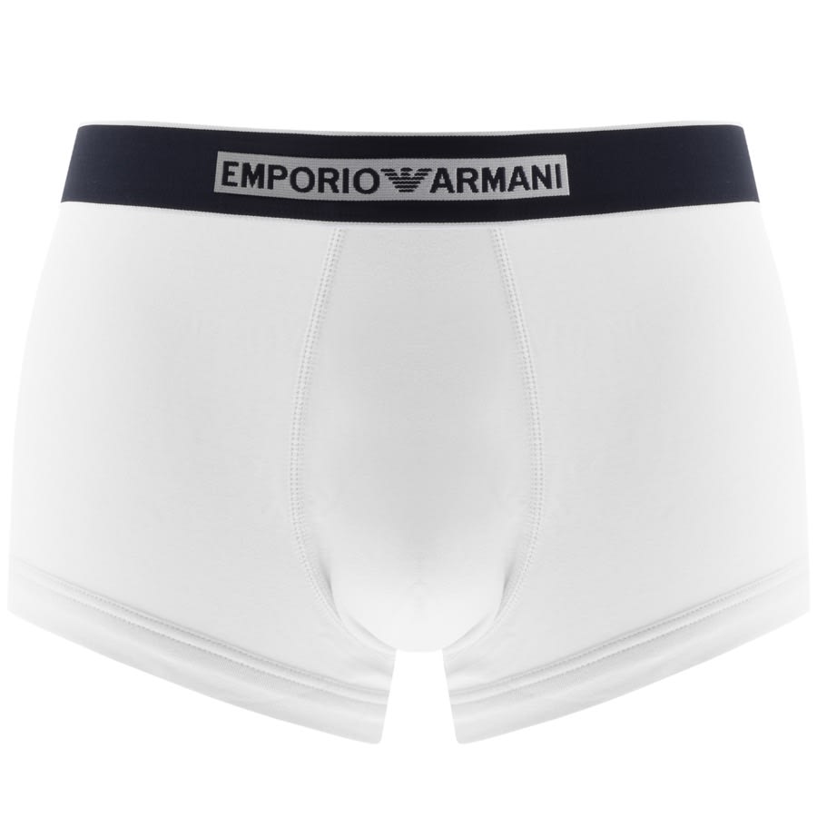 Alternative Image for ProductEmporio Armani Underwear Stretch Trunks White1